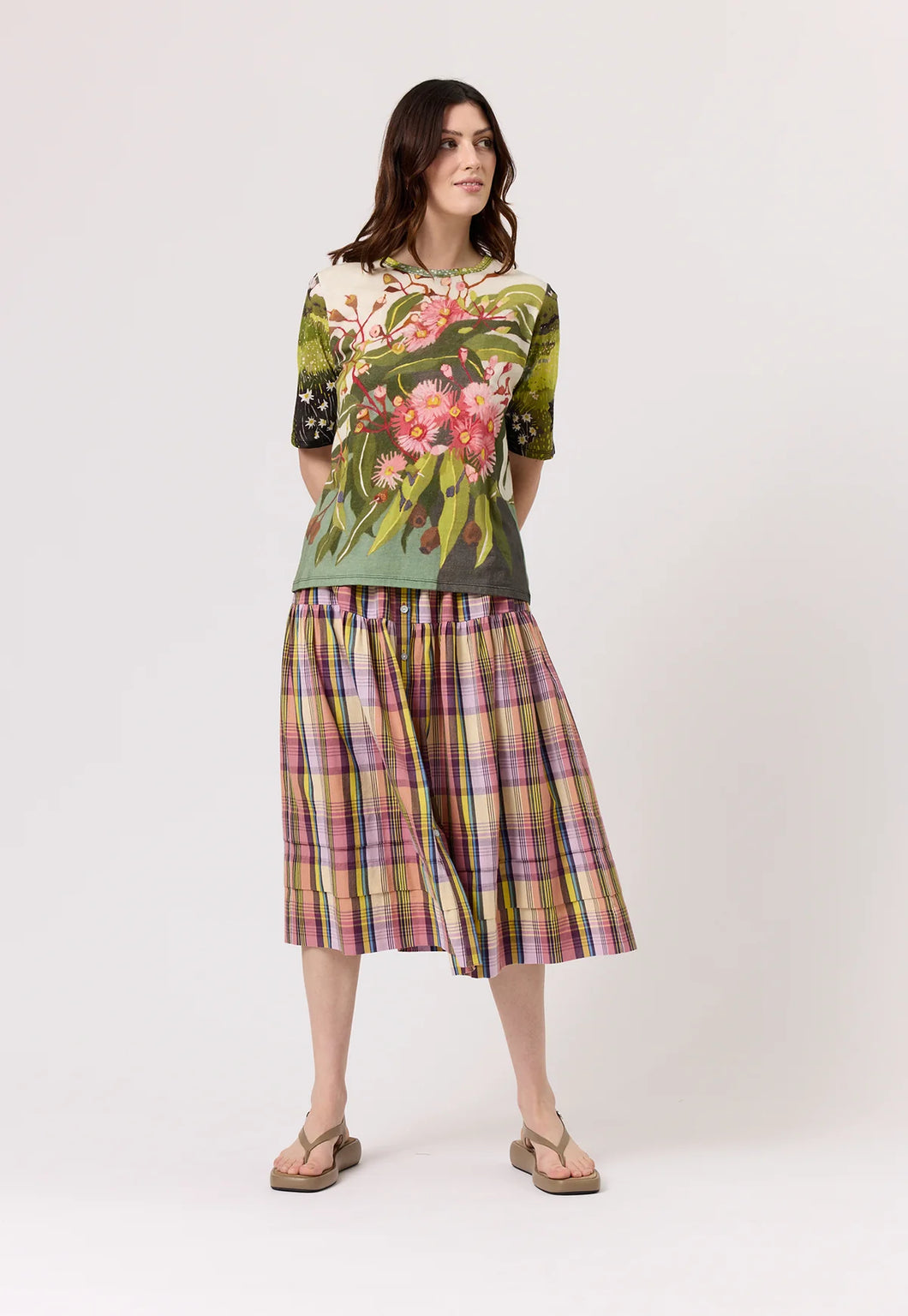 Grace Tee in Flowering Gum by Nancybird