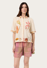 Load image into Gallery viewer, Summer Shirt in Cream Shell by Nancybird
