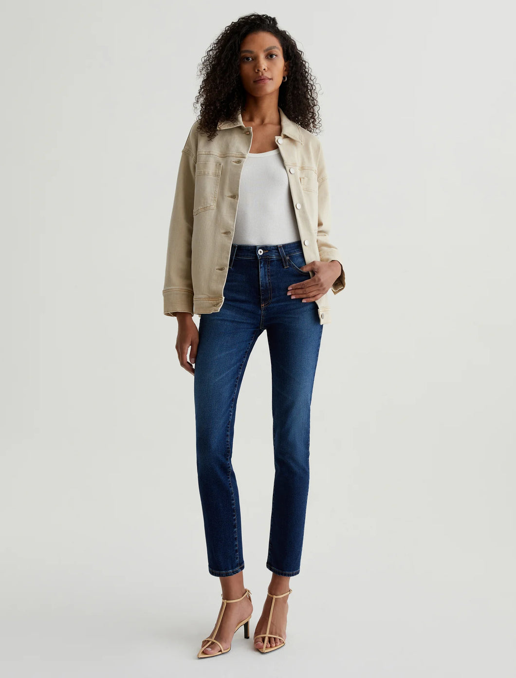 Mari Crop Jean by AG in Catalogue