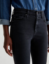 Load image into Gallery viewer, Mari Crop Jean by AG in Sulfur Black
