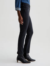 Load image into Gallery viewer, Mari Crop Jean by AG in Sulfur Black
