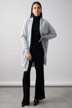 Load image into Gallery viewer, Prim Cardi in Silver by Mia Fratino
