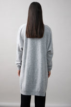 Load image into Gallery viewer, Prim Cardi in Silver by Mia Fratino
