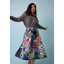 Load image into Gallery viewer, Porcelain Tie Skirt in Blossom Bouquet by Nancybird
