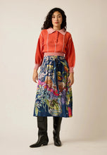 Load image into Gallery viewer, Porcelain Tie Skirt in Blossom Bouquet by Nancybird
