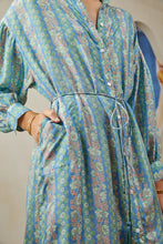 Load image into Gallery viewer, Sierra Maxi Shirt Dress in Iris by Hannah
