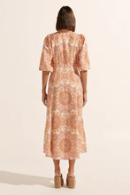 Load image into Gallery viewer, Calibre  Dress in Sunset Mosaic by Zoe Kratzman
