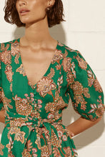 Load image into Gallery viewer, Ebb Dress in K’gari Palm Green by Zoe Kratzman
