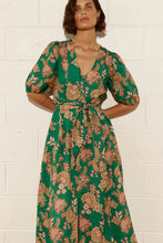 Load image into Gallery viewer, Ebb Dress in K’gari Palm Green by Zoe Kratzman
