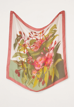 Load image into Gallery viewer, Flowering Gum Silk Square Scarf by Nancybird
