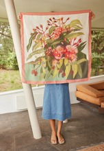 Load image into Gallery viewer, Flowering Gum Silk Square Scarf by Nancybird
