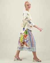 Load image into Gallery viewer, Vanessa Magic Ocean Midi Print Skirt by Me369
