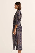 Load image into Gallery viewer, Pinpoint Dress in Midnight Aztec by Zoe Kratzmann
