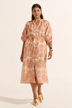 Load image into Gallery viewer, Sojourn Dress in Sunset Mosaic by Zoe Kratzman
