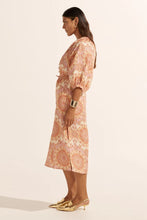 Load image into Gallery viewer, Sojourn Dress in Sunset Mosaic by Zoe Kratzman
